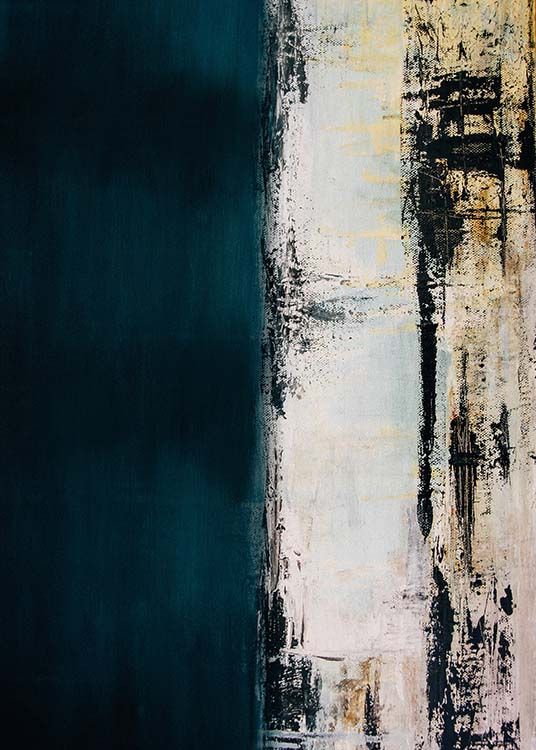 Abstract Oil 4 Poster