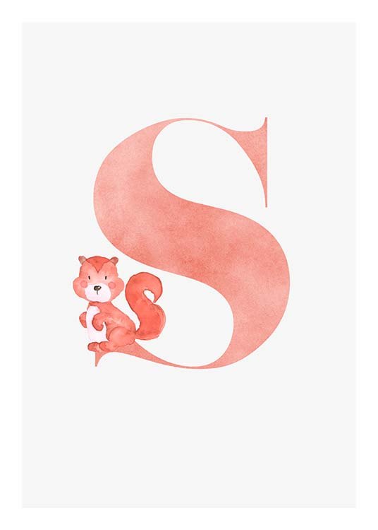 Alphabet S Poster