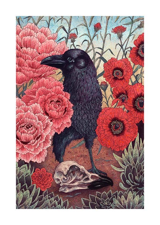 The Crow Poster / Art prints at Desenio AB (3205)