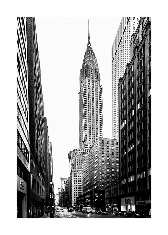 Streets Of New York Poster / Black & white at Desenio AB (3297)