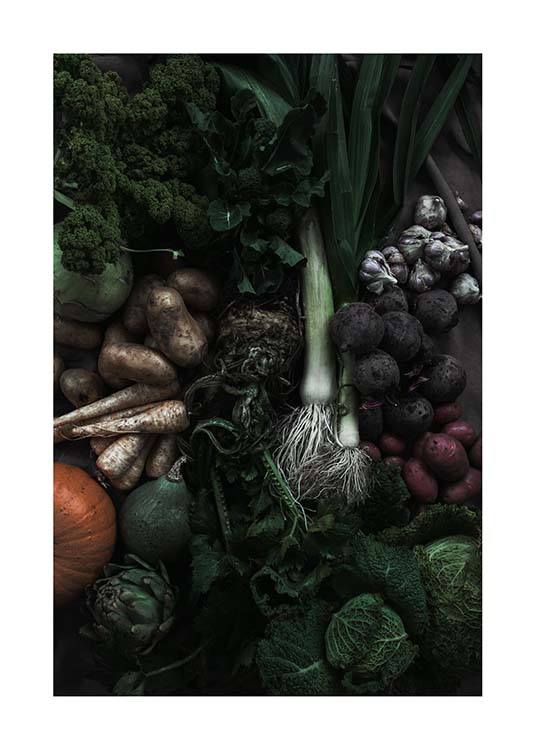 Mixed Vegetables Poster / Kitchen at Desenio AB (3491)