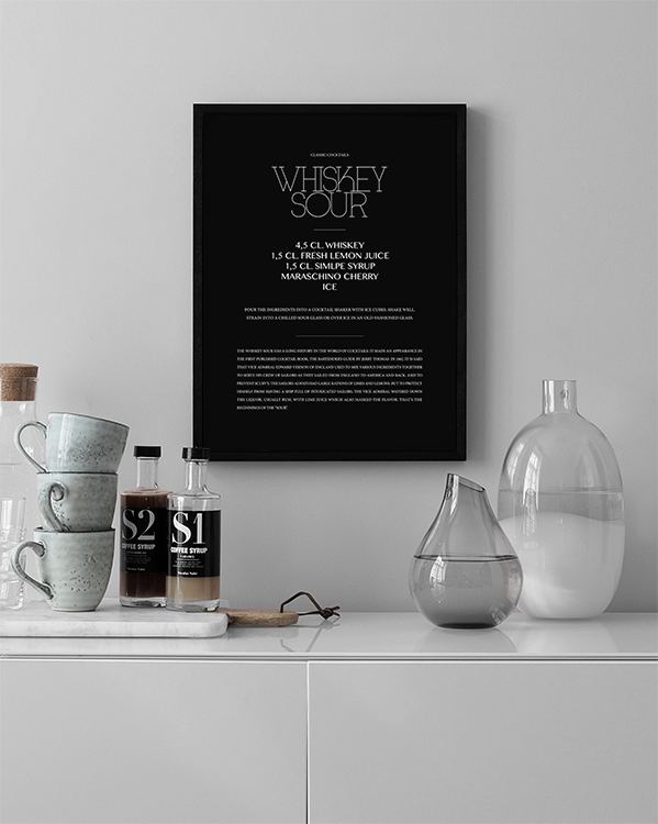 Classic Whiskey Sour Poster