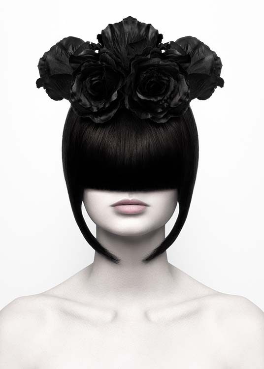 Black Roses Poster / Photographs at Desenio AB (3718)