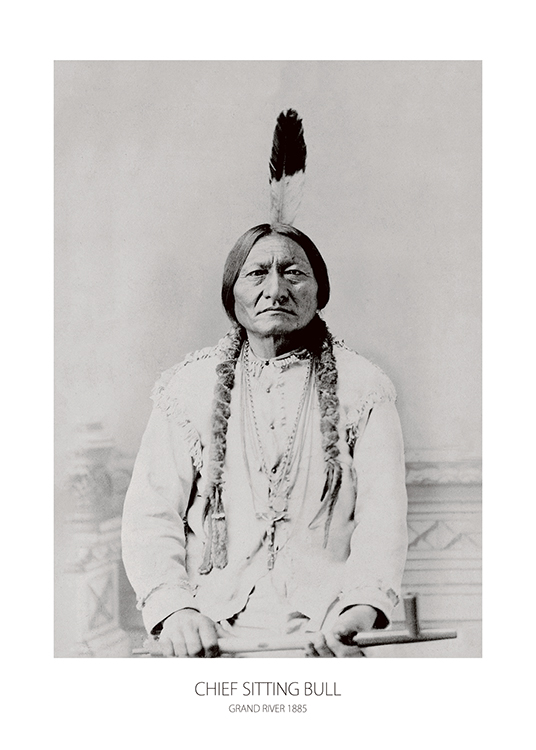 Sitting Bull, Posters / Photographs at Desenio AB (7380)
