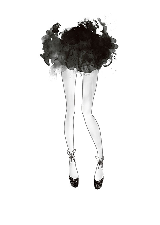 Ballerina, Poster / Fashion at Desenio AB (7764)