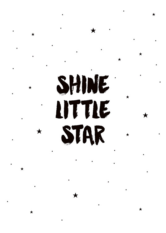Shine Little Star, Posters