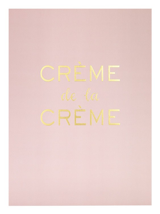 Creme De La Creme, Poster / Fashion at Desenio AB (7874)