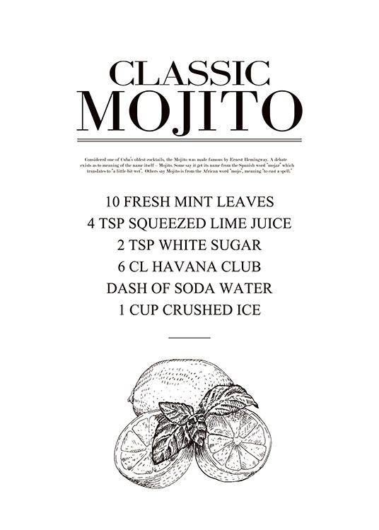 Mojito, Poster
