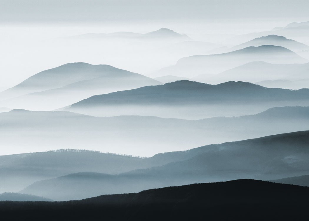 Fog Landscape, Poster / Nature prints at Desenio AB (8197)