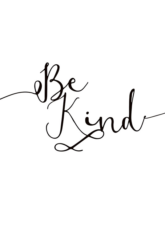 Be Kind Poster