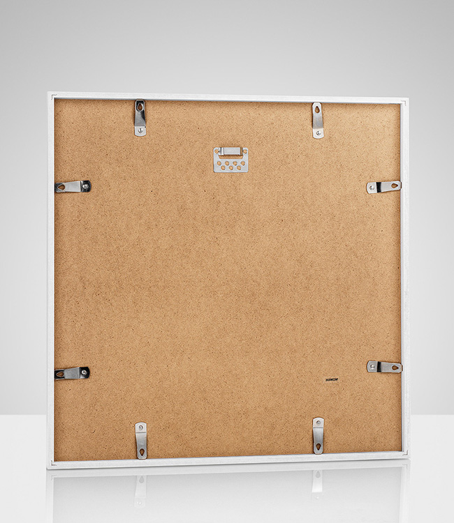 White picture frame, 50x50 - White wood frame - Desenio.co.uk