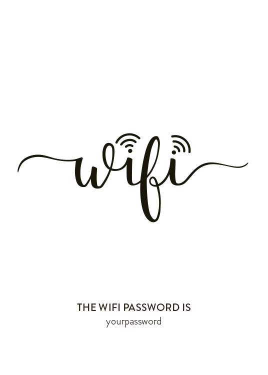  - Text print with Wifi and place to write your own wifi password