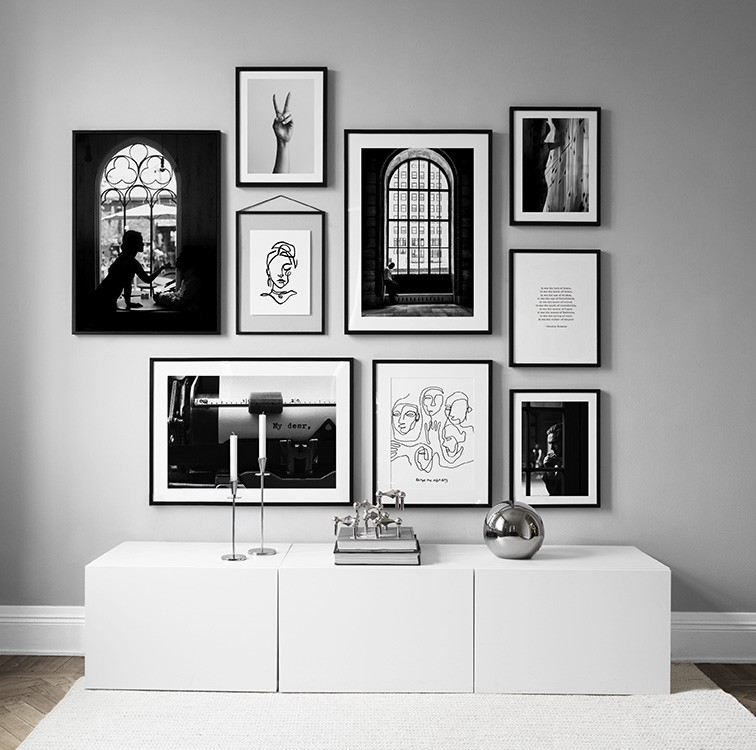 Inspiration For Black And White Decor Desenio Co Uk