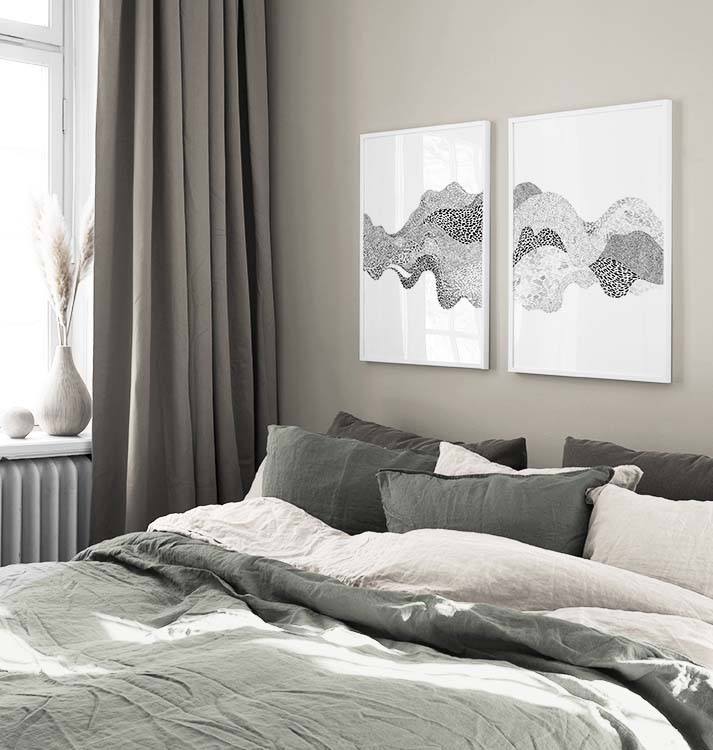 Green bedroom