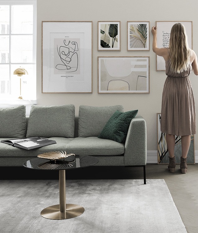 Beige living room