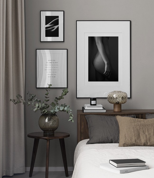 Mindful black and white