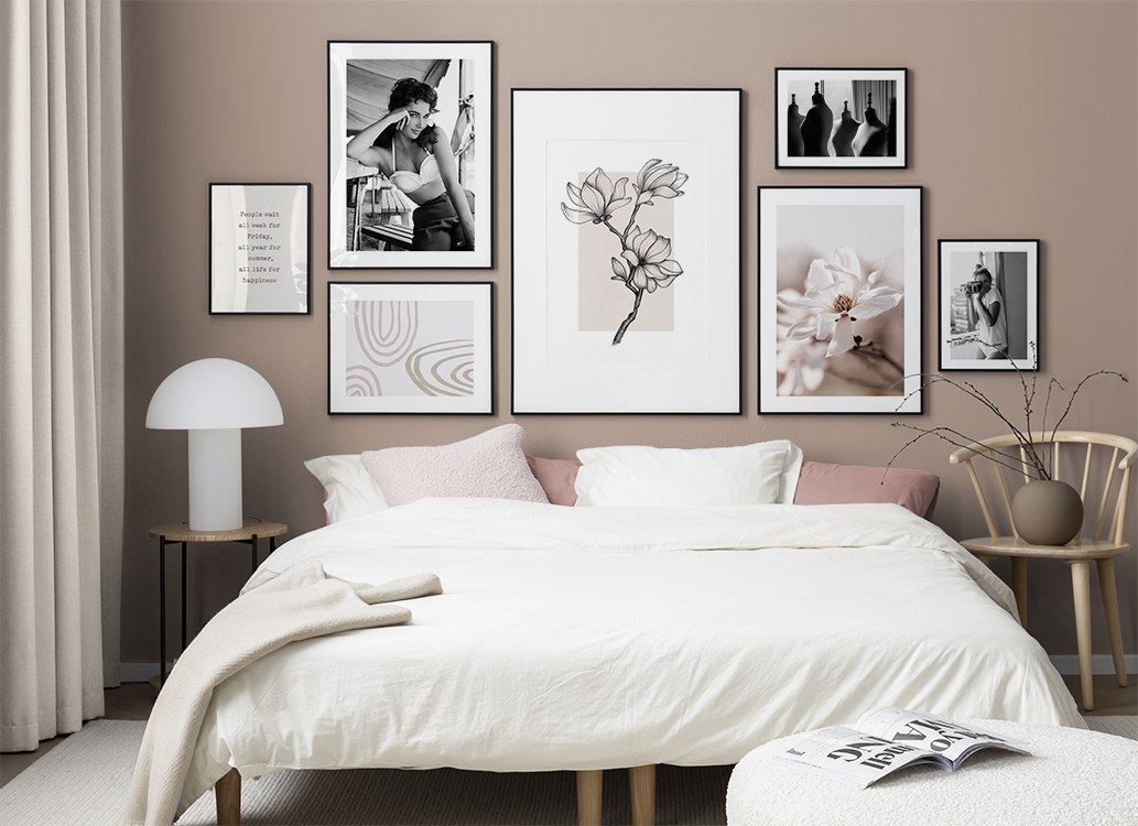 bedroom-inspiration-posters-and-art-prints-in-picture-walls-and-collages