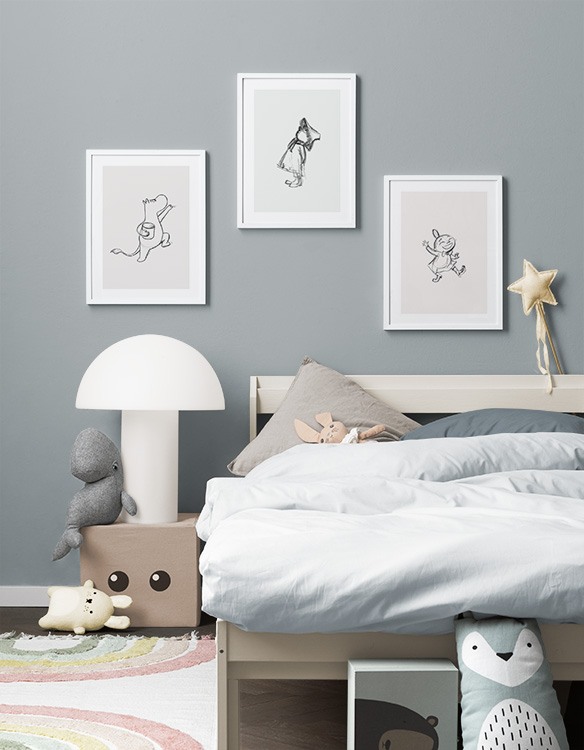 Moomin and friends