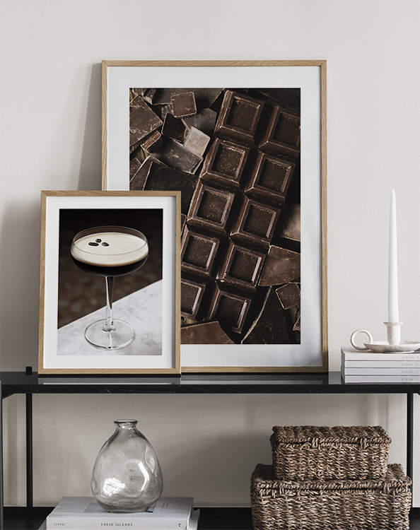 Chocolate and coffee vibes for hallway