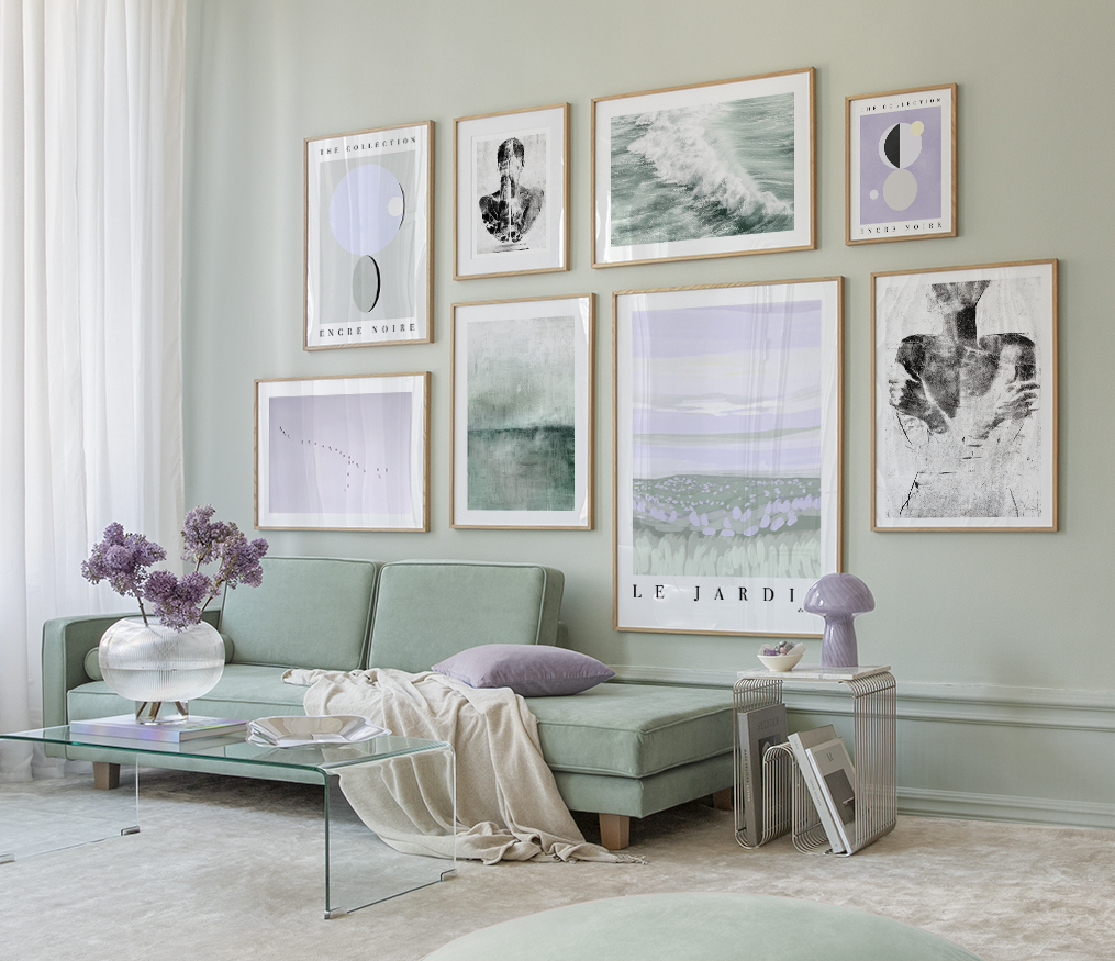 Pastel art for livingroom