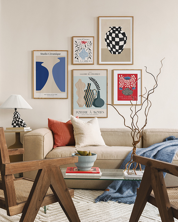 Graphic art for livingroom