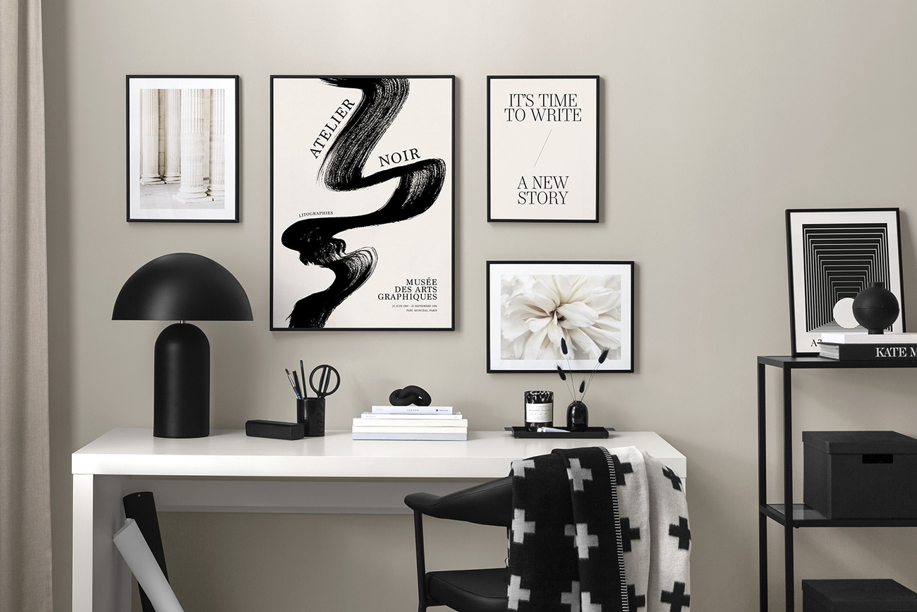 GET THE LOOK: CLASSIC CONTRASTS